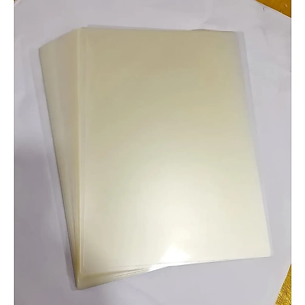 50 Folhas Plastificação A4 220x307mm 125 Micras Plástico Para Plastificadora