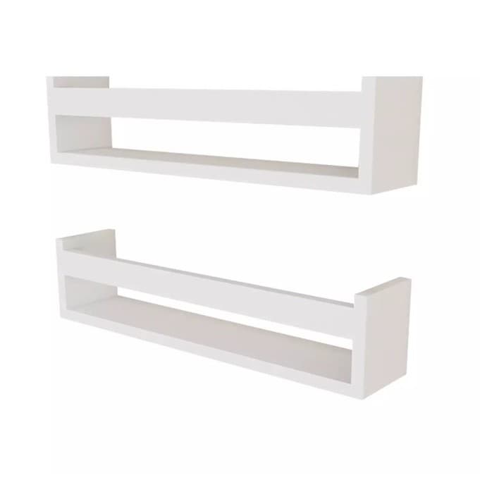 Prateleira para Livros Montessoriana 60cm em Mdf branco | decoração | prateleiras | móveis |