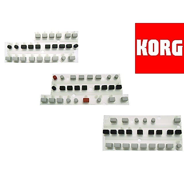 Botões Teclado Korg PA600 Kit 3 Jogos Completos Novos Originais