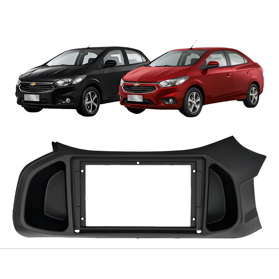 Moldura Chevrolet Onix Joy Prisma G2 1219 9 Polegadas Preto Fosco - 89-M15