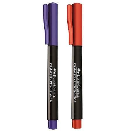 Kit Marcador para CD/DVD Faber-Castell