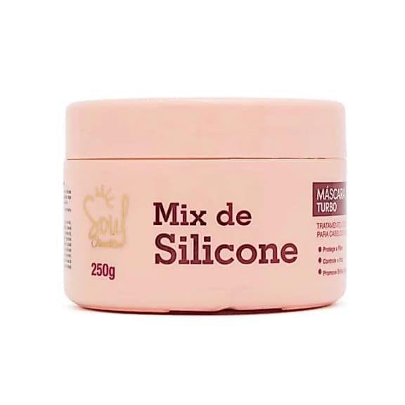 Máscara Capilar Mix de Silicone 250g Soul Cosméticos