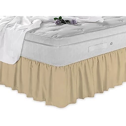 Saia Box Ajustavel P/camas Casal, Queen Size E King Size