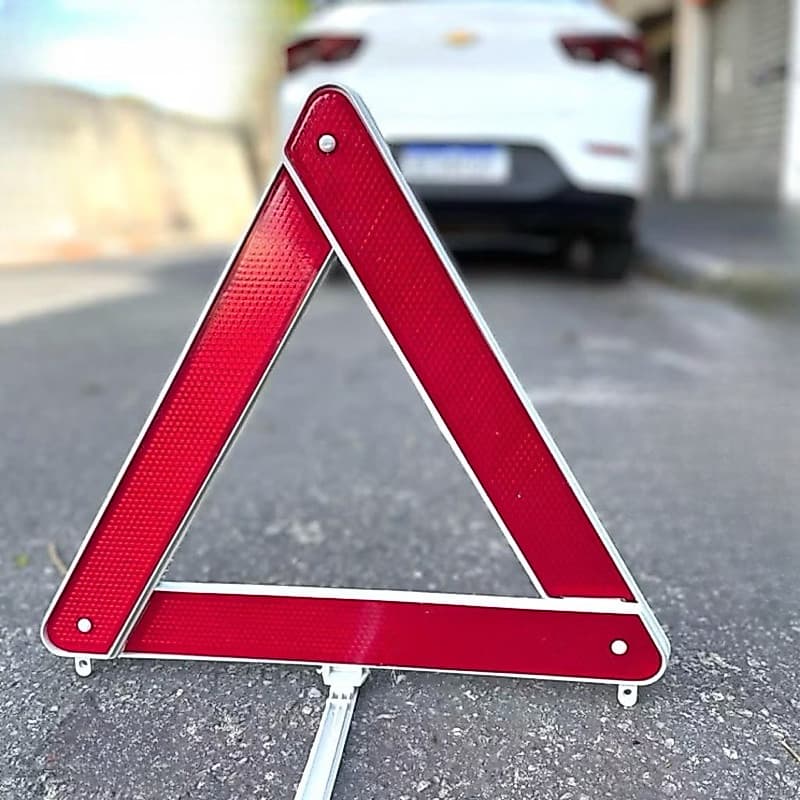 Triangulo Para Carro - Sinalização De Segurança