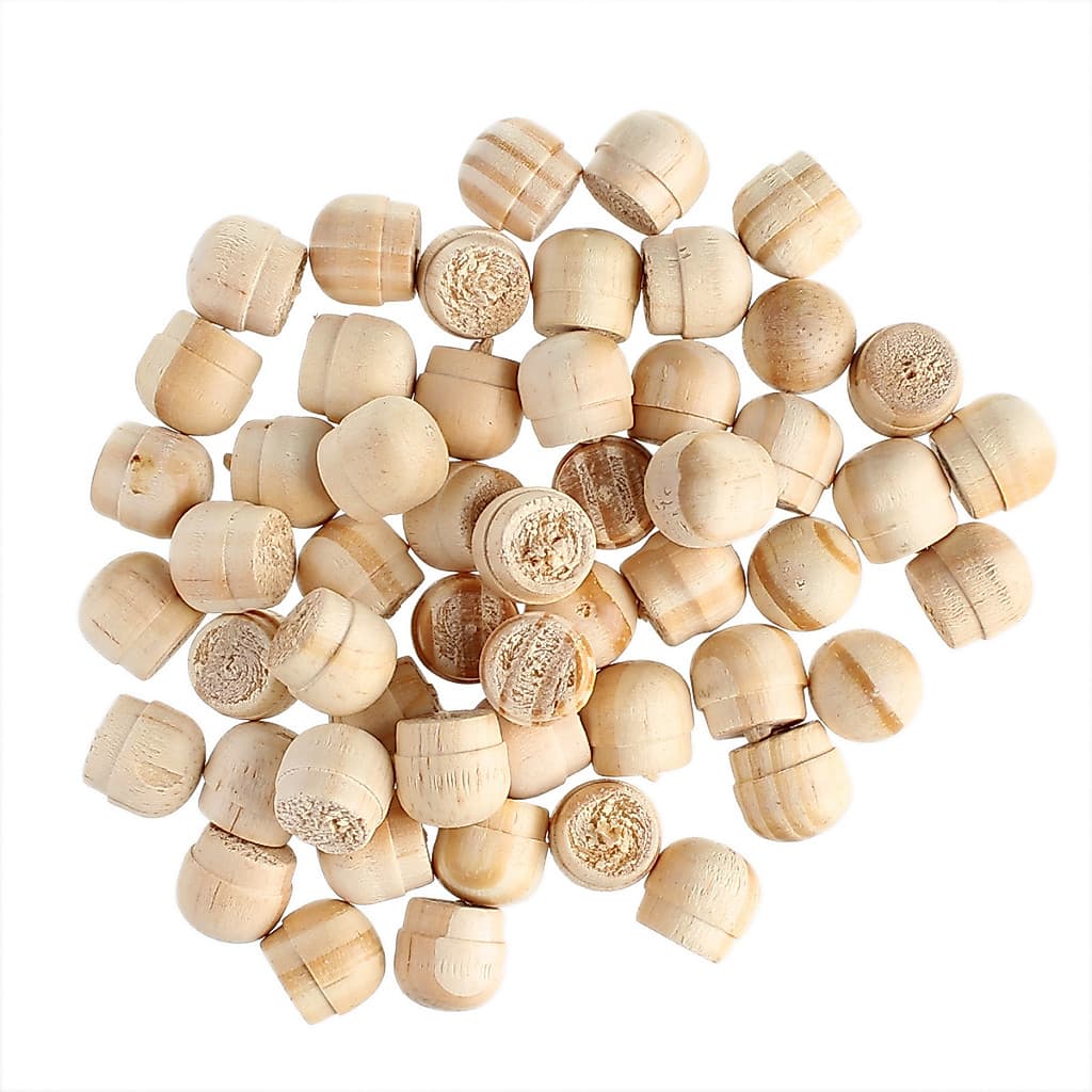 Tapa Furo 12MM Pinus Artesanato 100 Unidades Decoração Caixas Mdf Porta Chaves Mini Puxadores