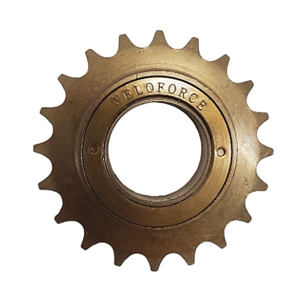 Catraca Bicicleta Roda Livre Bike 20 Dentes Esferada Dourada