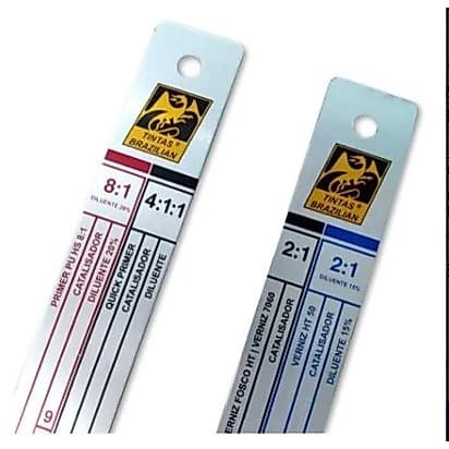 Regua de Catálise Tintas Brazílian 2 peças Profissional