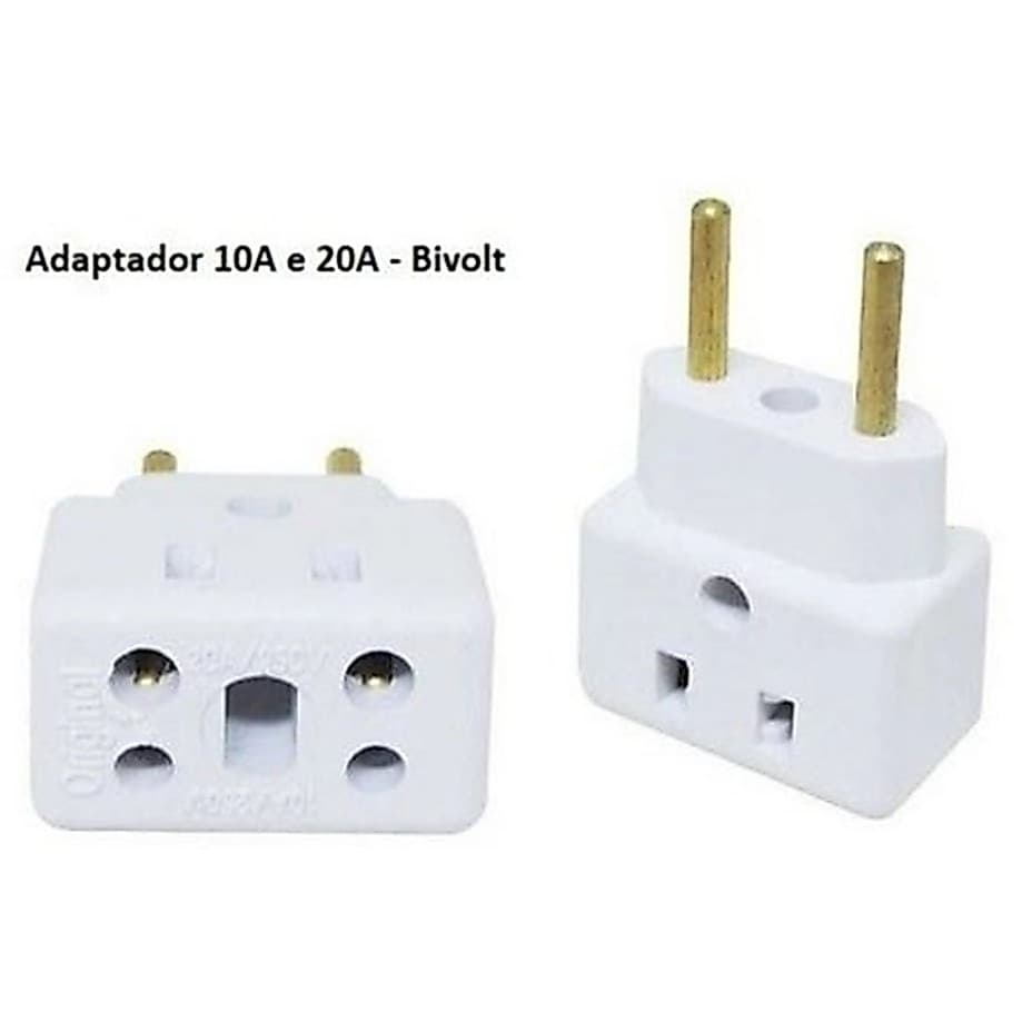 Adaptador de Tomada Universal 10a 20a 110v 220v