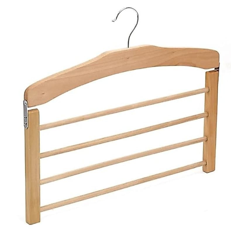 Cabide Ganha Espaço 4 Em 1 Oikos - Calças Toalha Vestido Multiuso - Cabides Dobrável Organizador