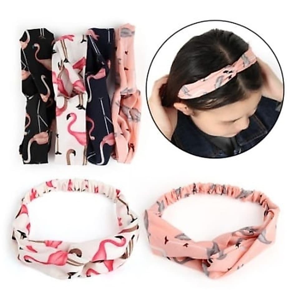 Faixa De Cabelo estastica Feminina Com Estampa Tiara -Turbante -Bandana