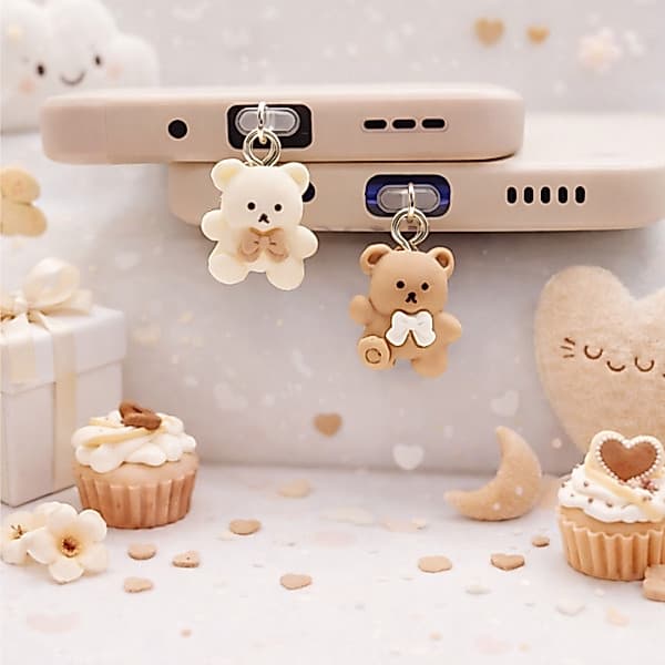 Plug Pingente Protetor Poeira para Kindle, Celular, Notebook, Tablet, Fone - Escolher a entrada