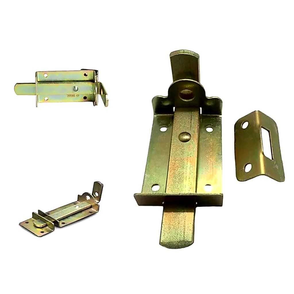 TRINCO CHATO BICROMATIZADO PORTÃO TODOS TAMANHOS PORTA CADEADO KIT C/10.