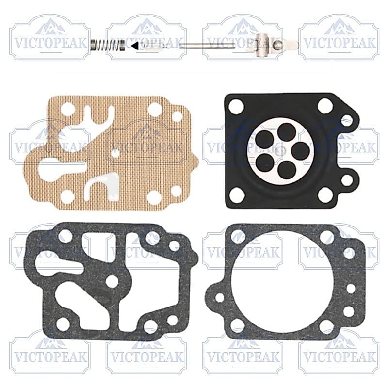 Diafragmas Do Kit De Reparo Carburador Para Ferramentas De Jardim 26cc-52cc