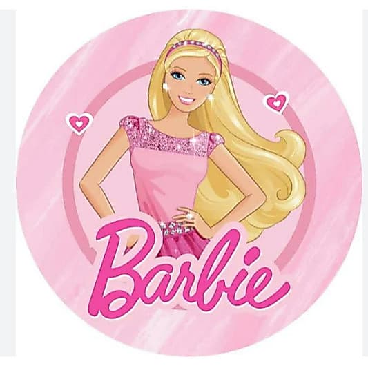 PAINEL REDODNO BARBIE 50X50