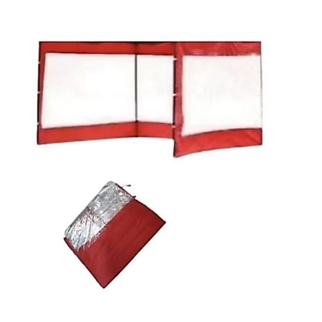 Lonas para Tenda 3x3 Parte Superior + Lona para Laterais de Tenda 3x3  Gazebo Transparente 3 Lados