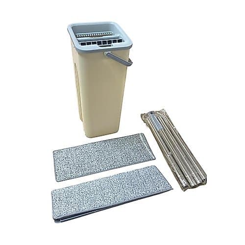 Esfregao Tipo Mop Com Balde Autolimpante 02 Refis Limpeza Facil