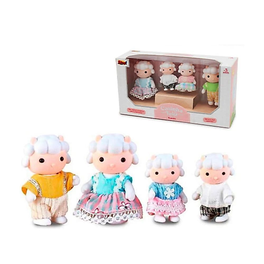 Casinha Feliz Família Ovelha Zoop Toys