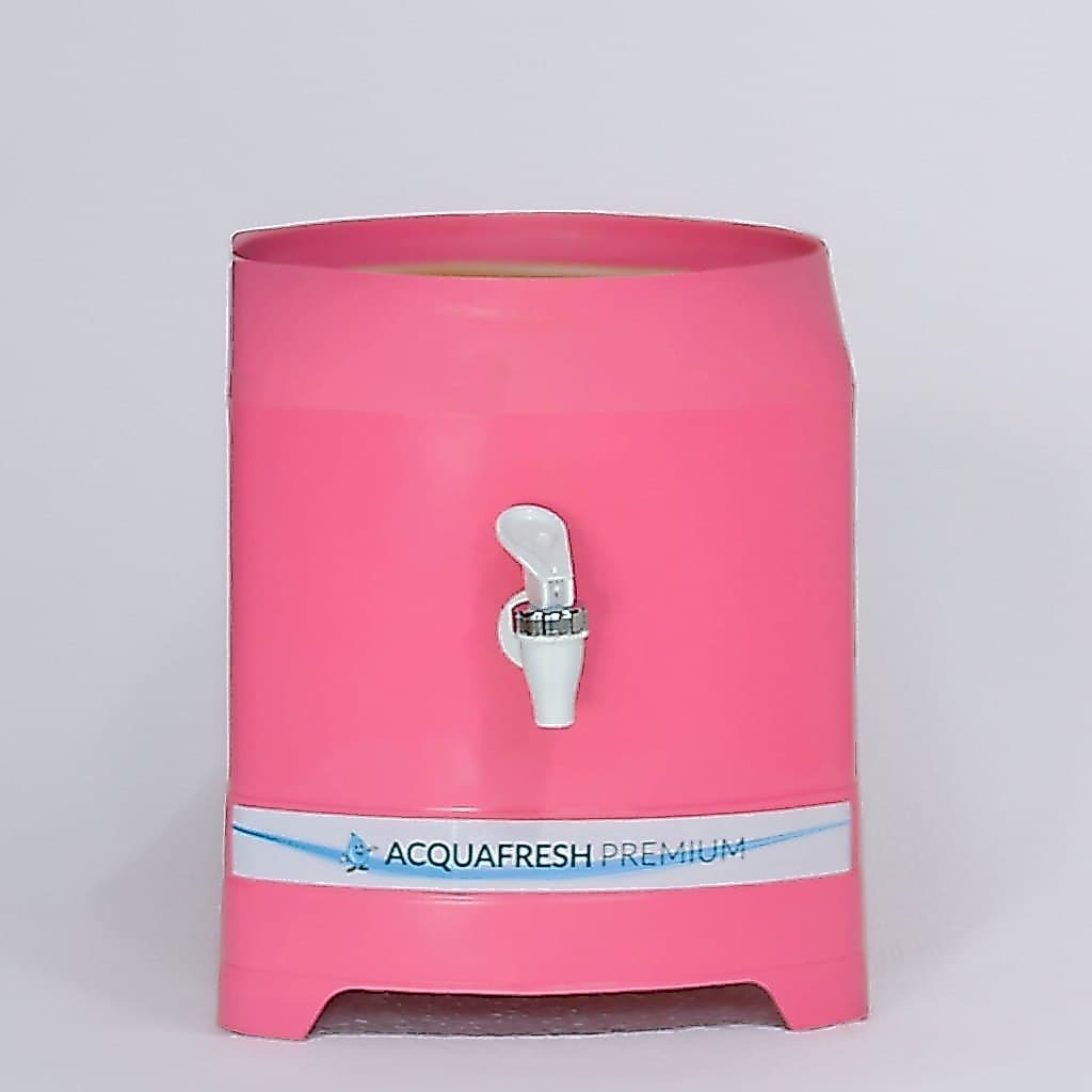 suporte acqua premium com cuba de barro p/galão de água mineral
