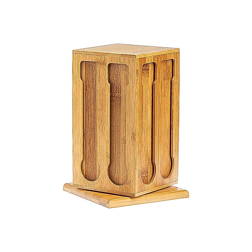 Suporte para Cápsulas de Café Nespresso em Bambu 14x14x22.2cm - Hauskraft