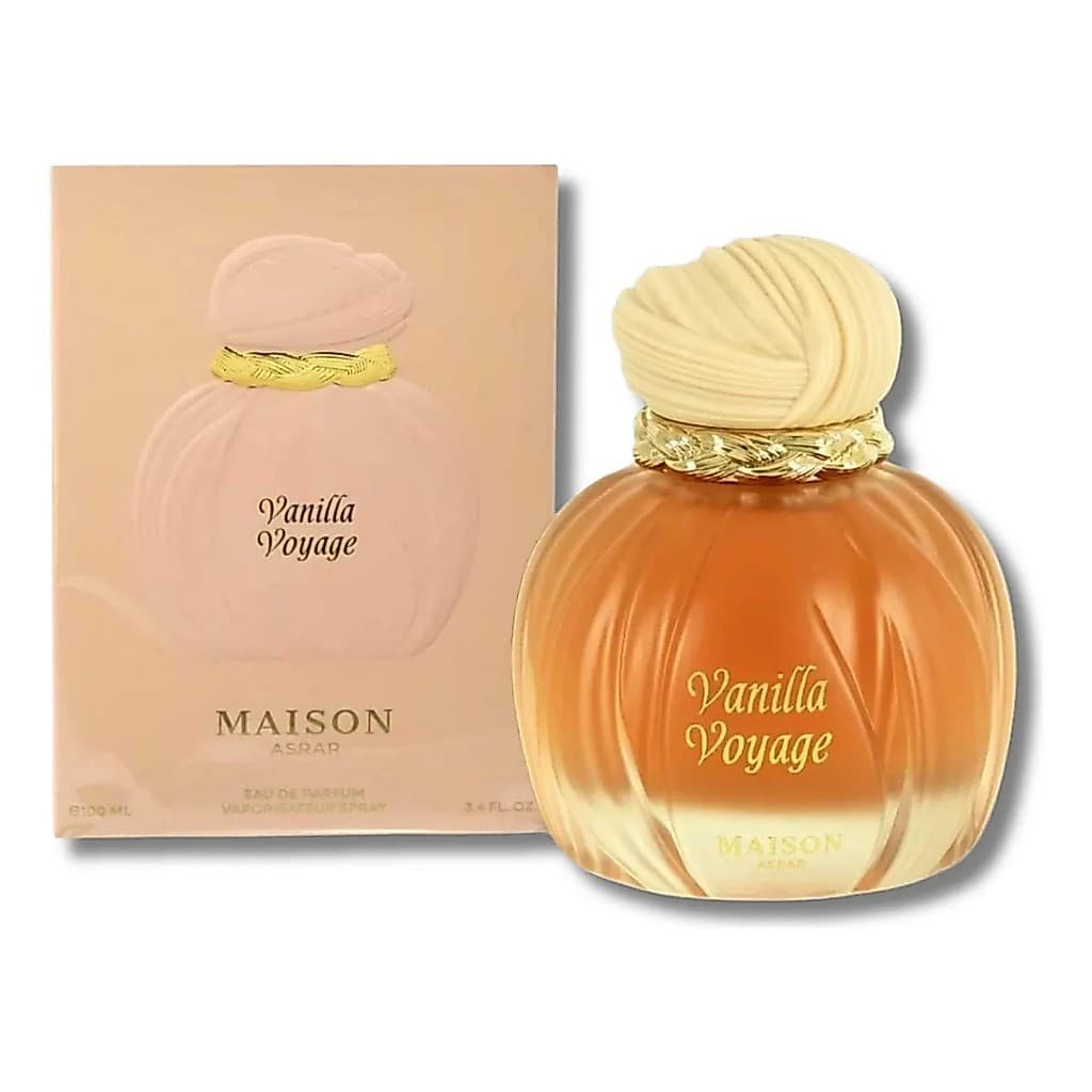 Perfume Vanilla Voyage Maison Asrar Eau de Parfum EDP Unissex 100ml Original