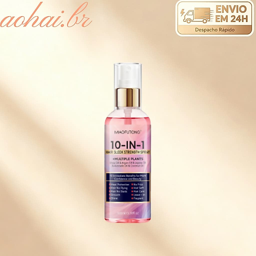 10 EM 1 10 EM 1 Spray para cuidados com os cabelos sem enxágue Cuidados com os cabelos Hidratante suave Melhora a secura