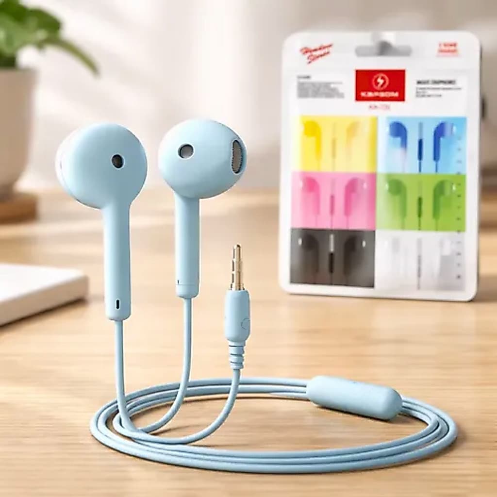 Fone de Ouvido Com Fio Microfone P3 Conexão 3.5mm Kapbom KA-736