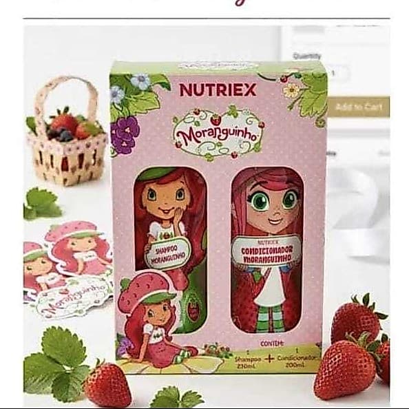 Kit Moranguinho Shampoo + Condicionador Nutriex