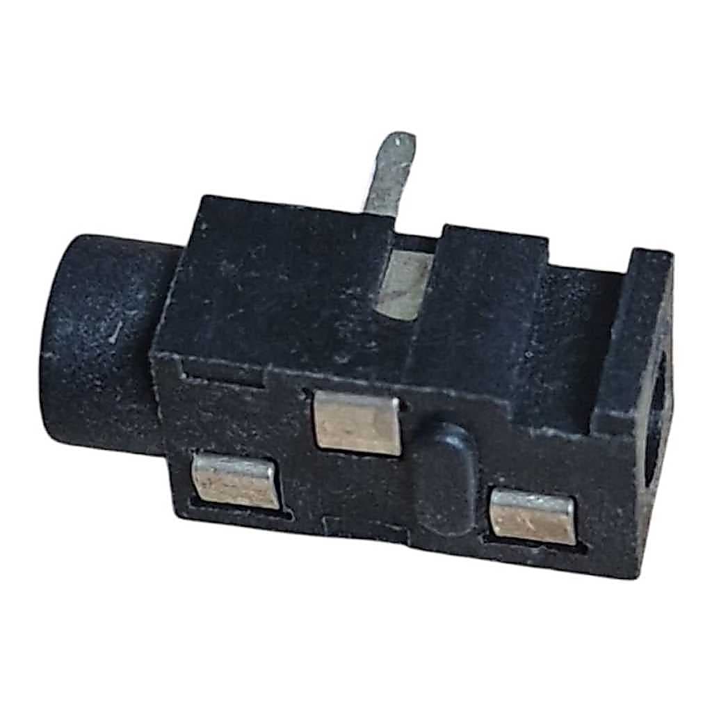 Conector Jack J2 Femea Pj-320a Mono/ Estereo 3 Pinos Smd Kit 10 peças
