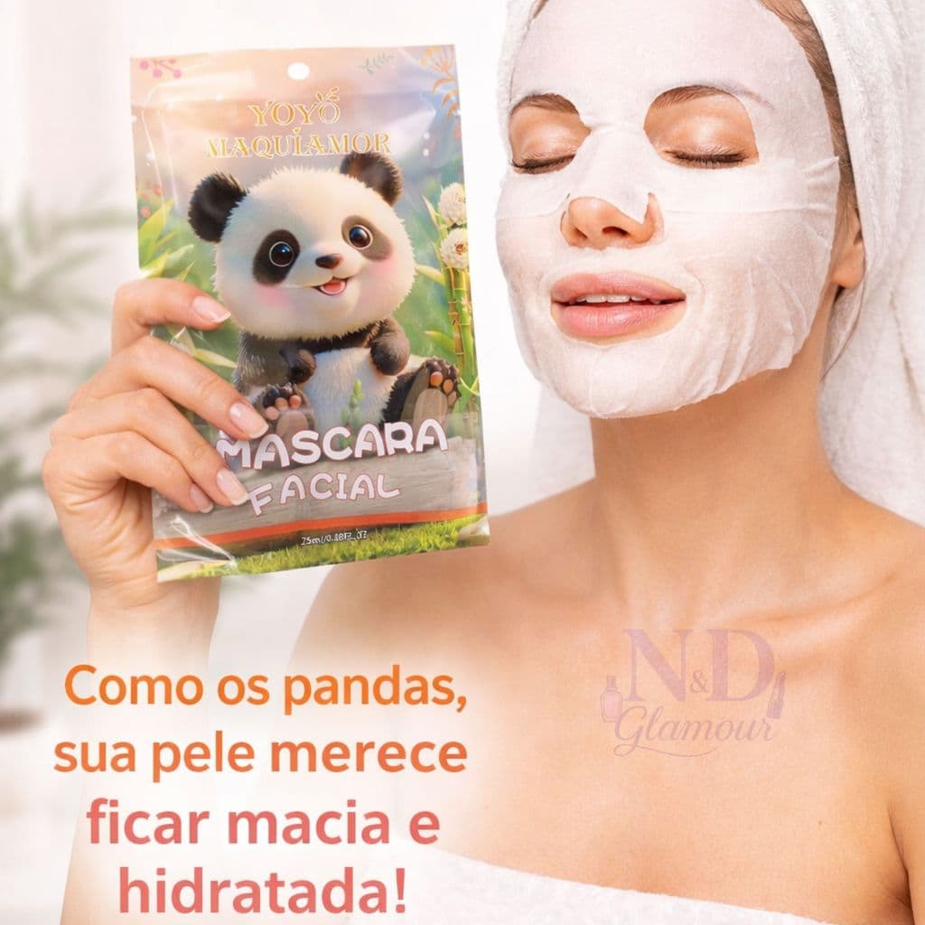 Máscara Facial Hidratante YOY MaquiAmor – Nutre, Revitaliza e Deixa a Pele Macia • 25ml
