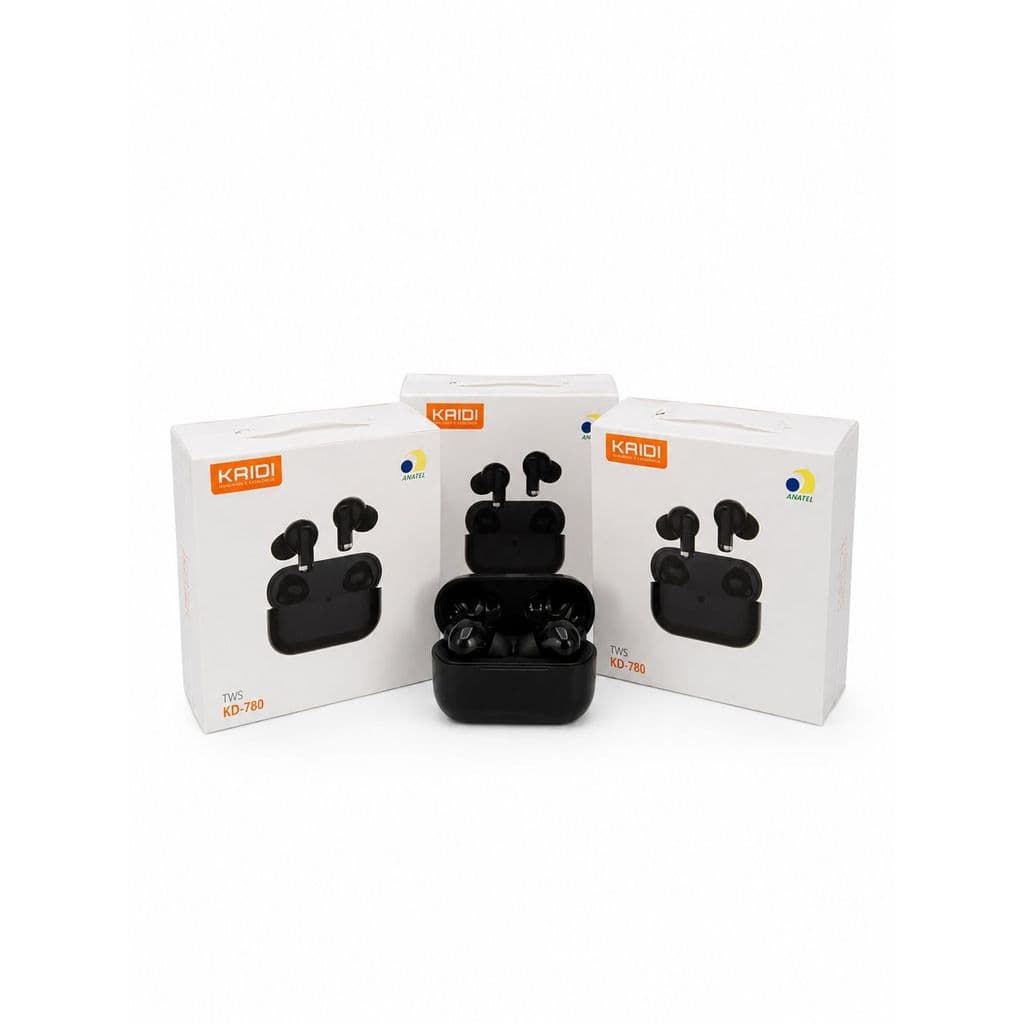 Fone De Ouvido KAIDI 780 Sem Fio Bluetooth 5.1 Ótimo Para Academia e Corrida com microfone