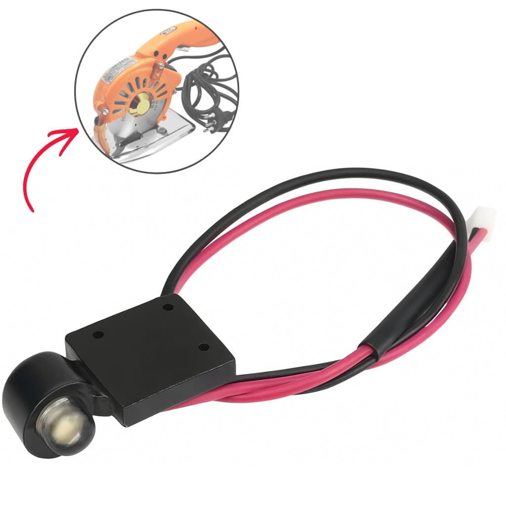 LÂMPADA LED COMPLETA COM CABO DA MÁQUINA DE CORTE DIRECT-DRIVE 5” RCS-125-19
