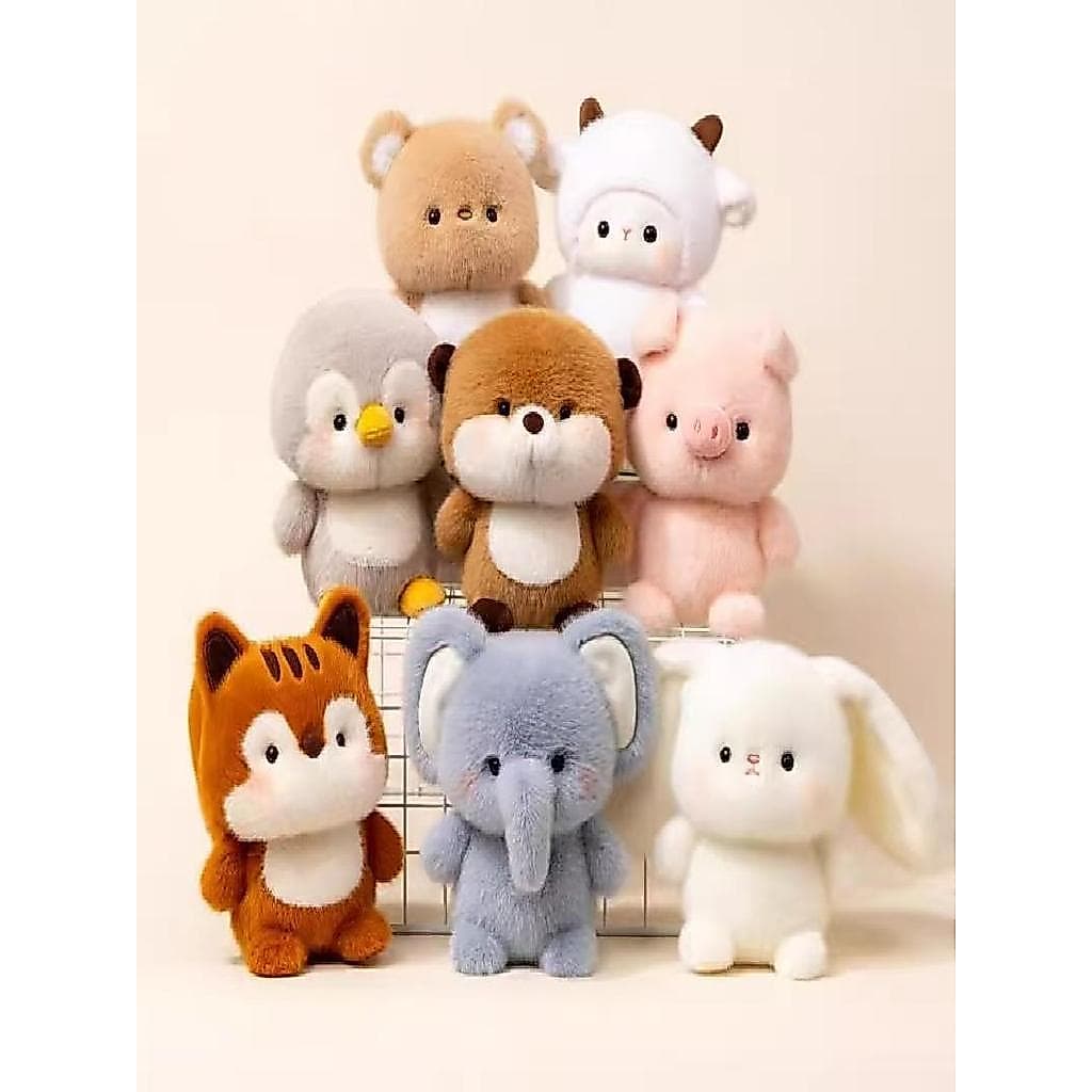 Bonito mesa acompanhamento boneca boneca brinquedo de pelúcia acompanhamento aprendizagem jogo pequenos ornamentos bonec