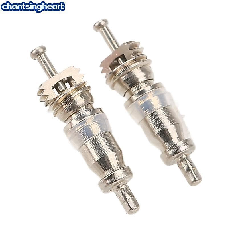 CHANT 100Pcs Schrader Valve Core R12 Atualização Para Ar Condicionado De Carro E Solução De Reparo De Pneus De Bicicleta