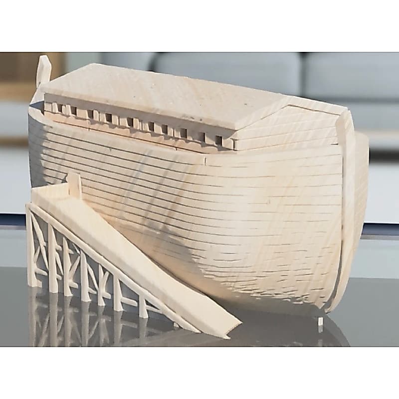 Arca de Noé 3D impressão 3D arca de Noé enfeite católico