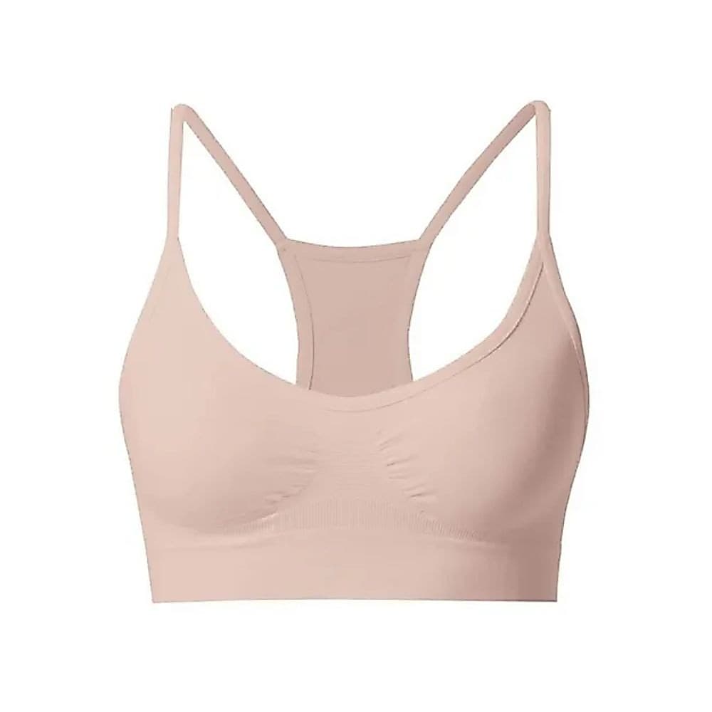 Top Sutia Nadador Fitness Microfibra Sem Costura E Bojo She Original