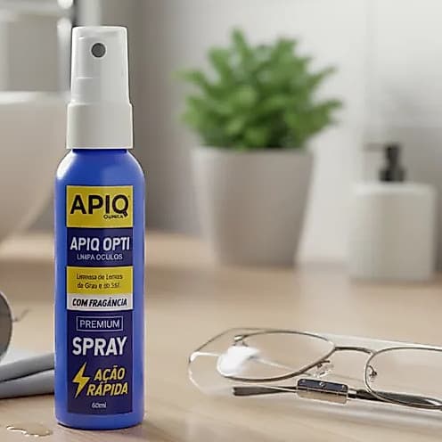 Spray Limpa Lente De Óculos De Sol e Lente De Grau Com Fragrância Suave