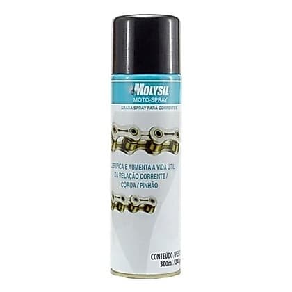 Graxa Spray 300ml Molysil