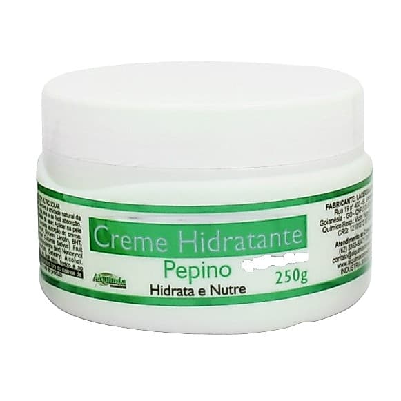 Creme Hidratante Pepino 250g - Alquimia