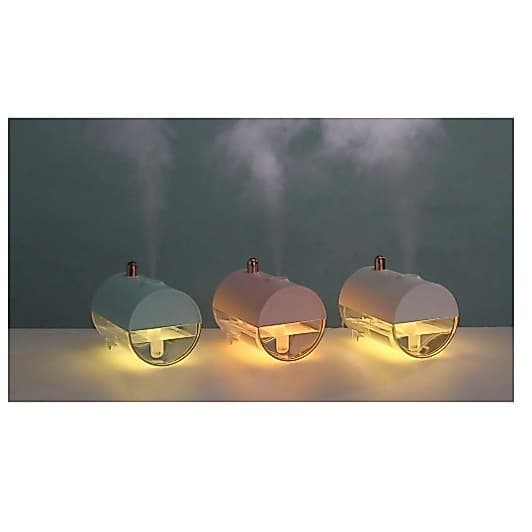 Umidificador De Ambientes Ar Abajur Led Submarino 250ml-JIAXI