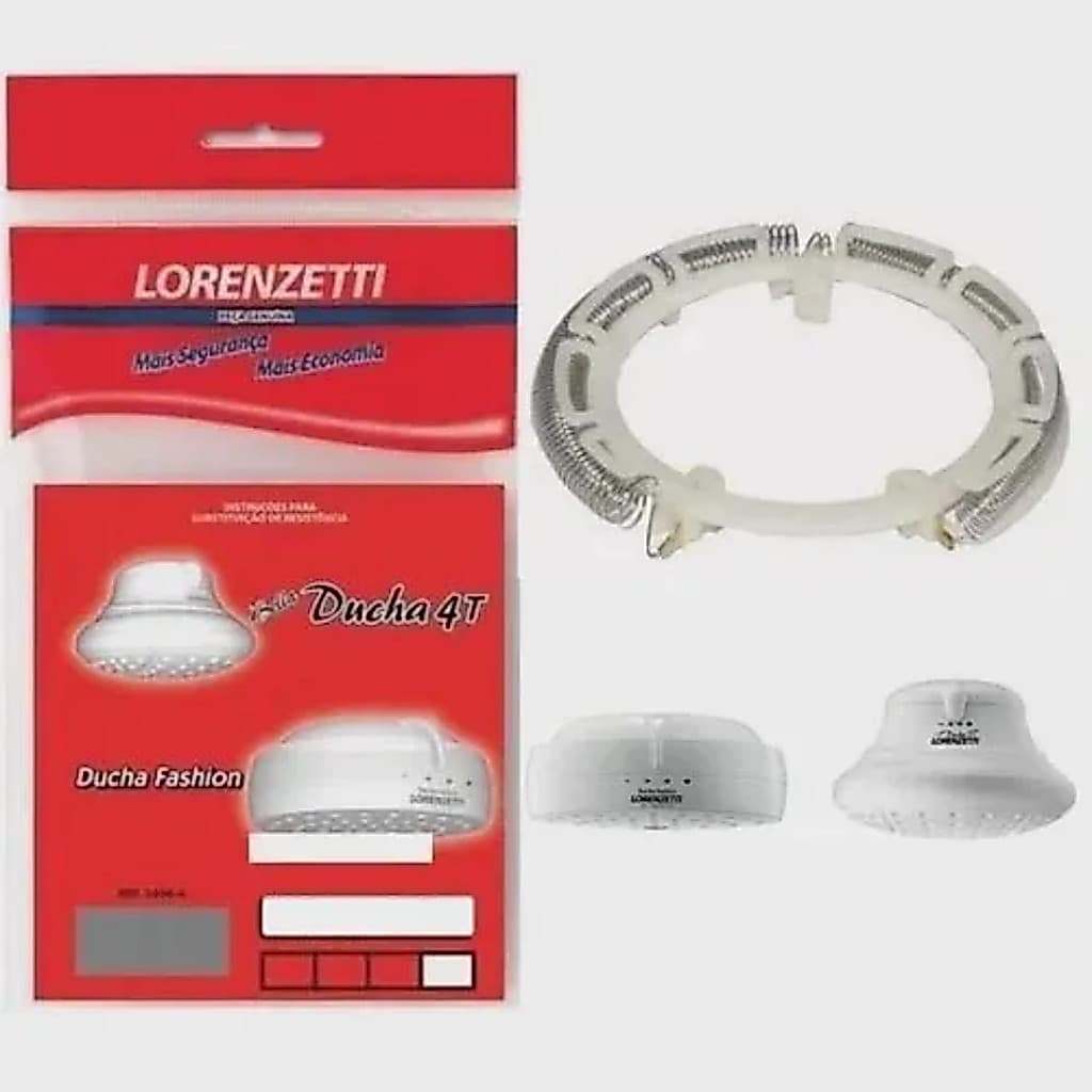 Resistência Chuveiro Bella Ducha 4T / Ducha Fashion Lorenzetti