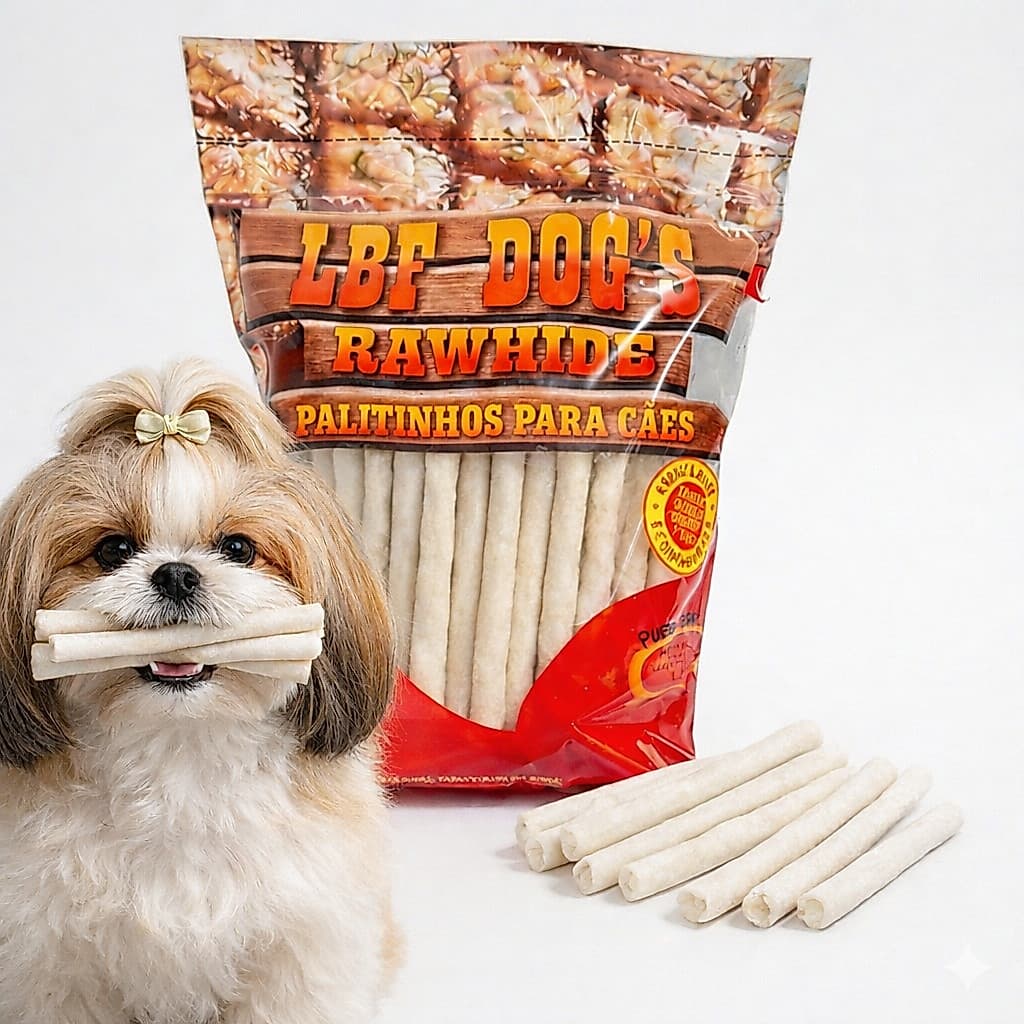 Palito Petisco Para Cachorro Tamanho 5-8 Pacote Direto de Fábrica