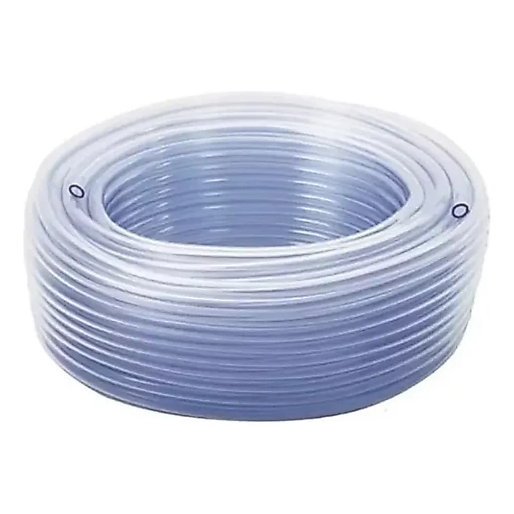 Mangueira Cristal 15 Metros Para Ar Condicionado Dreno Transparente 1/2" 1,5mm Flexível Limpeza
