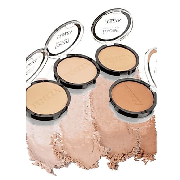 Pó Compacto  Matte Faces Fenzza Makeup 12 g