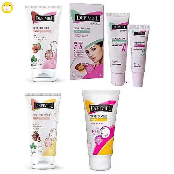 Creme Depilatório Facial 40g - Depimiel