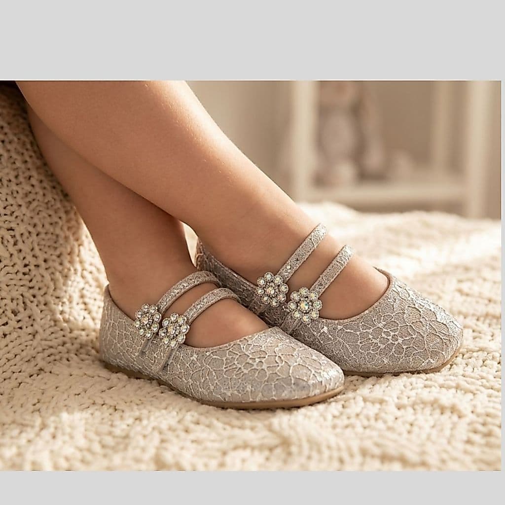 Sapatilha Molekinha Formal Menina Infantil Verniz Branco Off  2548.210