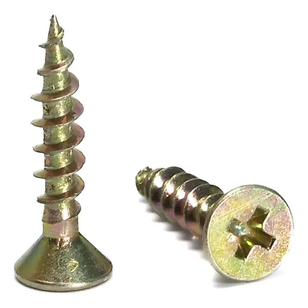 Kit 100 Parafuso 3,5x12mm Philips Cabeca Chata