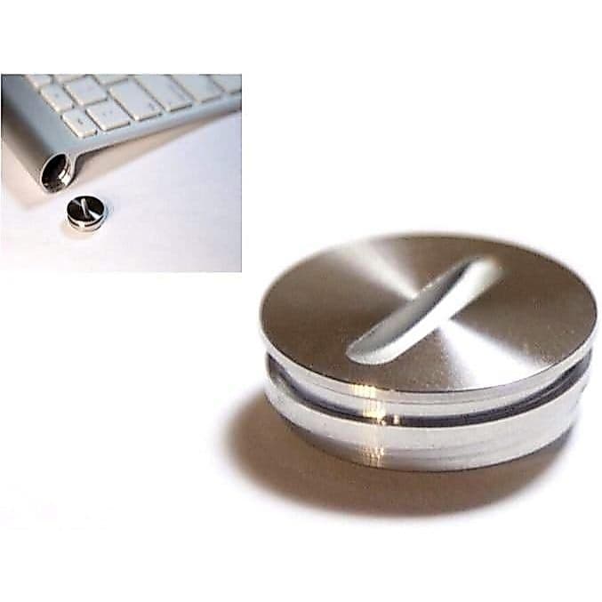 Tampa de bateria de alumínio de substituição para teclado Apple iMac G6 A1314 A1644 e Magic Trackpad A1339