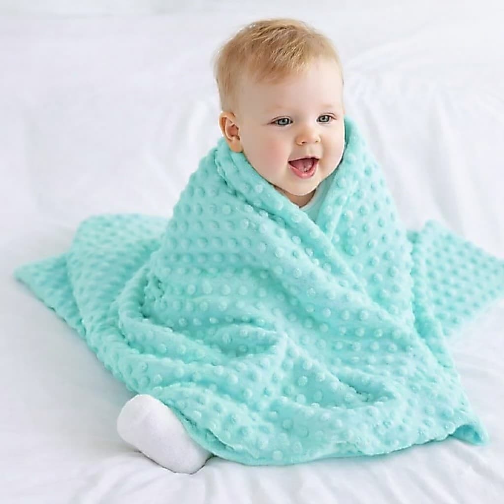 Manta Pipoquinha Bebê  Cobertor Conforto Premium Macio