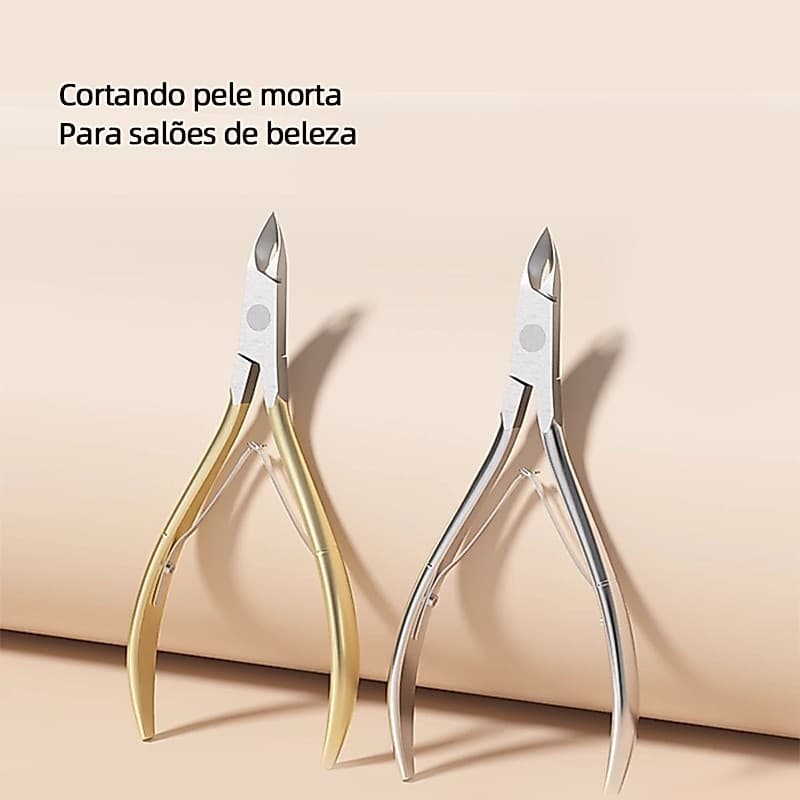 Alicate De Unha Inox Profissional