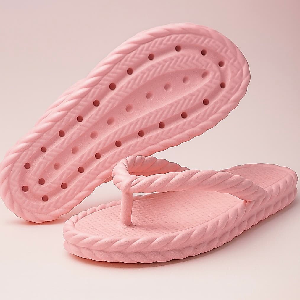 Chinelo de Dedo Nuvem Feminino Original Ortopédico EVA Tiras Macio Confortável Leve
